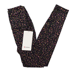 New Lululemon Size 2 Wunder Train HR High Rise Tight 28" FMCP Multicolor Legging